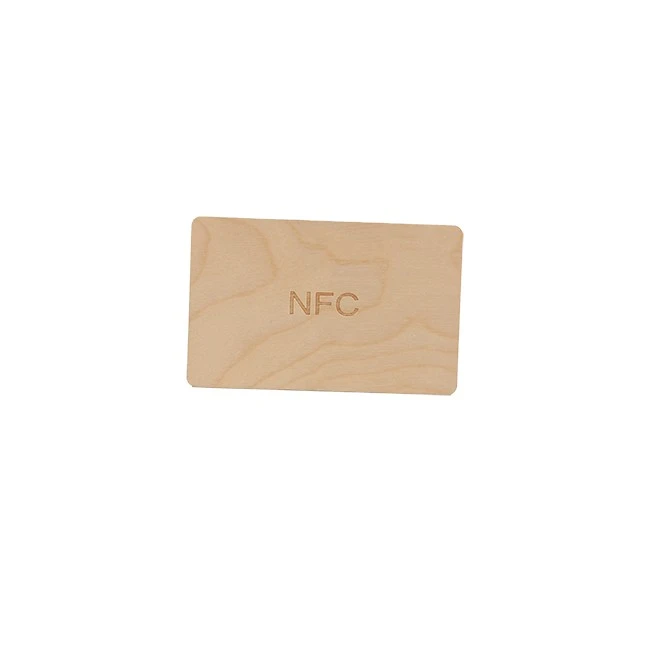 RFID Wooden Card